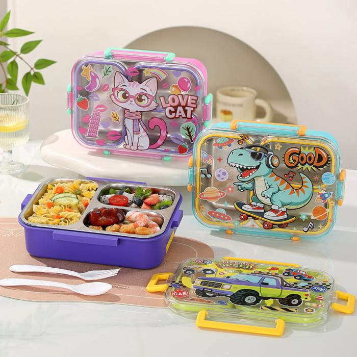 星樂炫彩便当盒 下单可选二格750ml/三格720