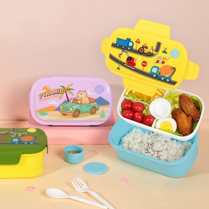 小健将二格饭盒1100ml/1350ml/探索家三格/