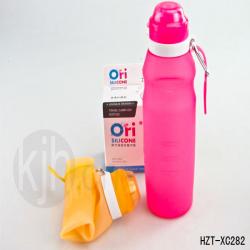 ori欧力硅胶折叠水瓶6